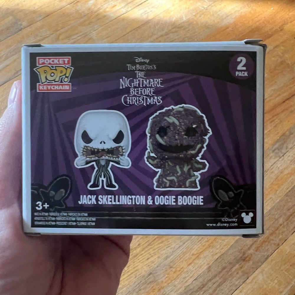 Funko Pocket Pop! Keychain Set - NBC Jack & Oogie - Picture 5 of 8